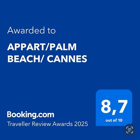 Appart/Palm Beach/ Cannes Bagian luar foto